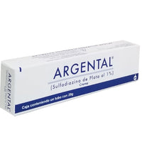 Argental Cream 1% Silver Sulfadiazine - For Wound Care & Burn Relief