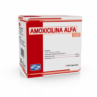 Amoxicilina Alfa 1000mg x 100 Cápsulas