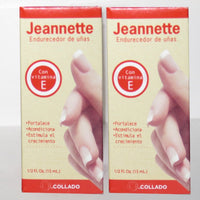 JEANNETTE NAIL HARDENER WITH VITAMIN E 2-PACK